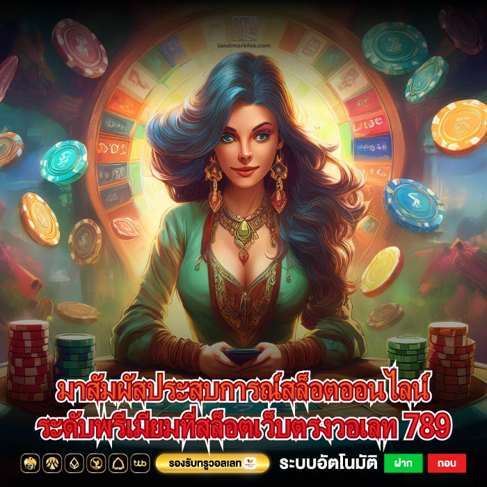 มาสัมผัสประสบการณ์สล็อตออนไลน์ระดับพรีเมียมที่สล็อตเว็บตรงวอเลท 789